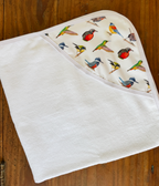 TOALLA BEBÉ AVES