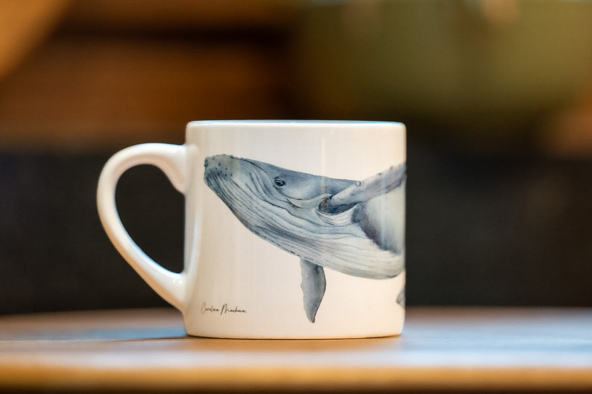 TAZA CAFÉ BALLENA JOROBADA
