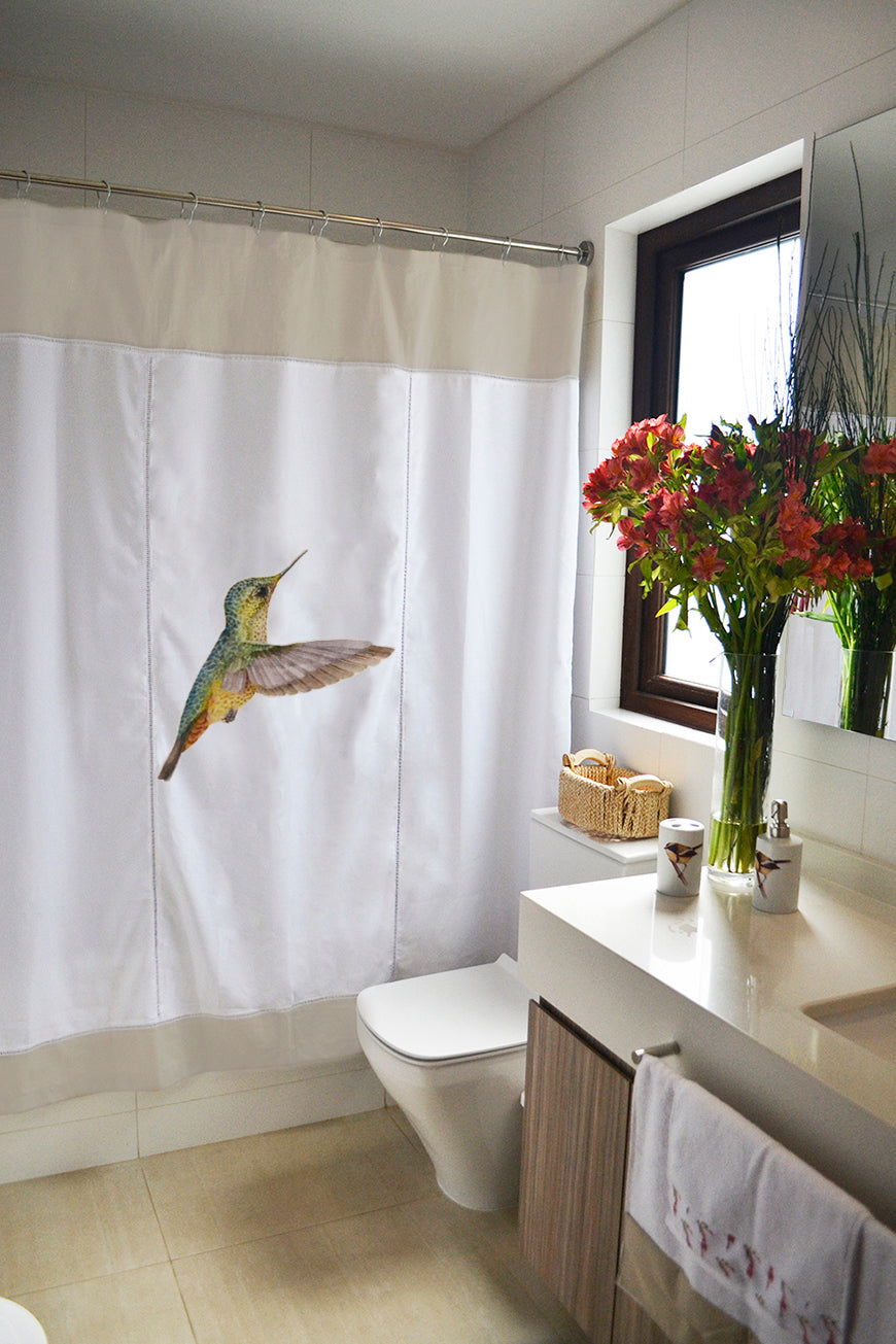 CORTINA BAÑO PICAFLOR CHICO
